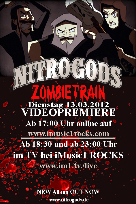 zombietrain video premiere